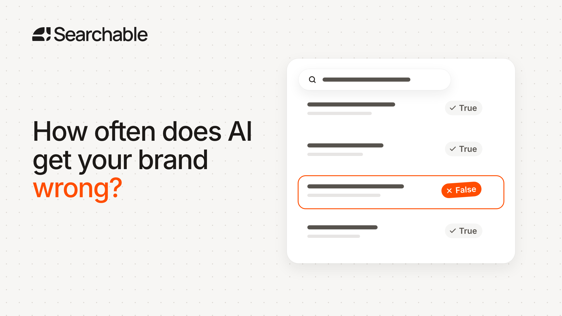 AI brand misinformation report cover highlighting false fact rates