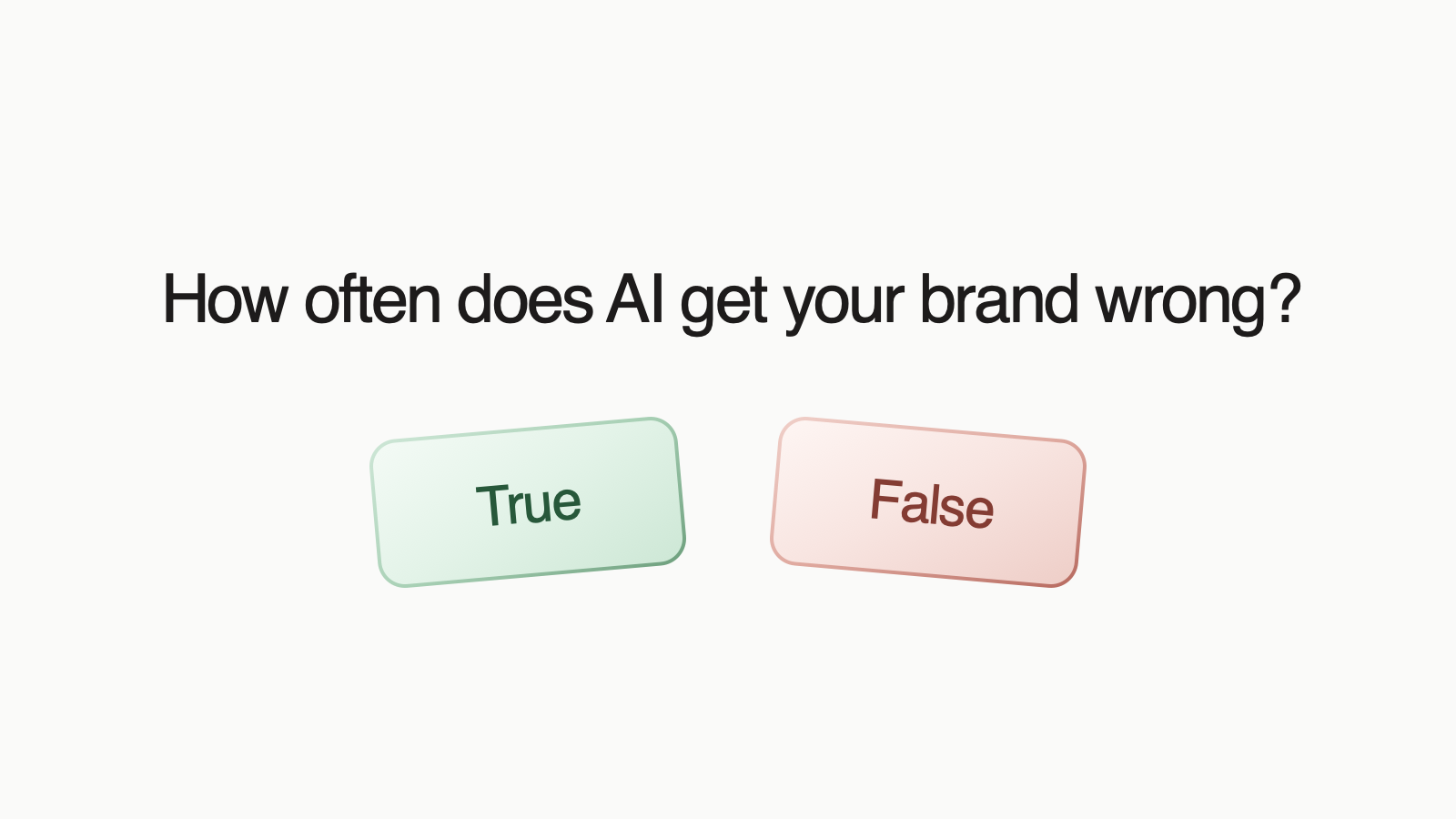 AI brand misinformation report cover highlighting false fact rates