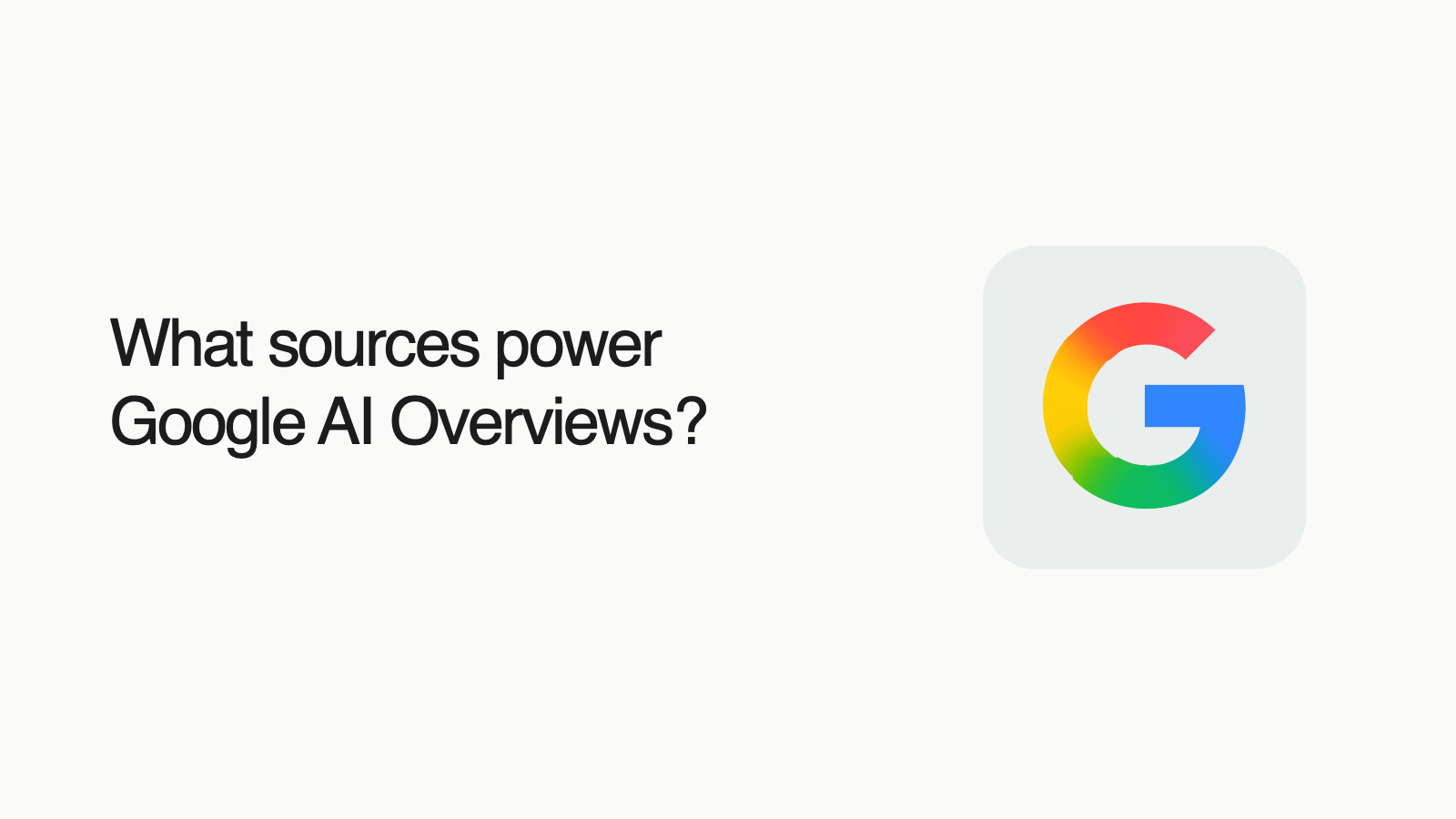 Google AI Overviews citation sources cover featuring leading website categories